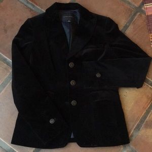 Banana Republic black velvet blazer, size 6